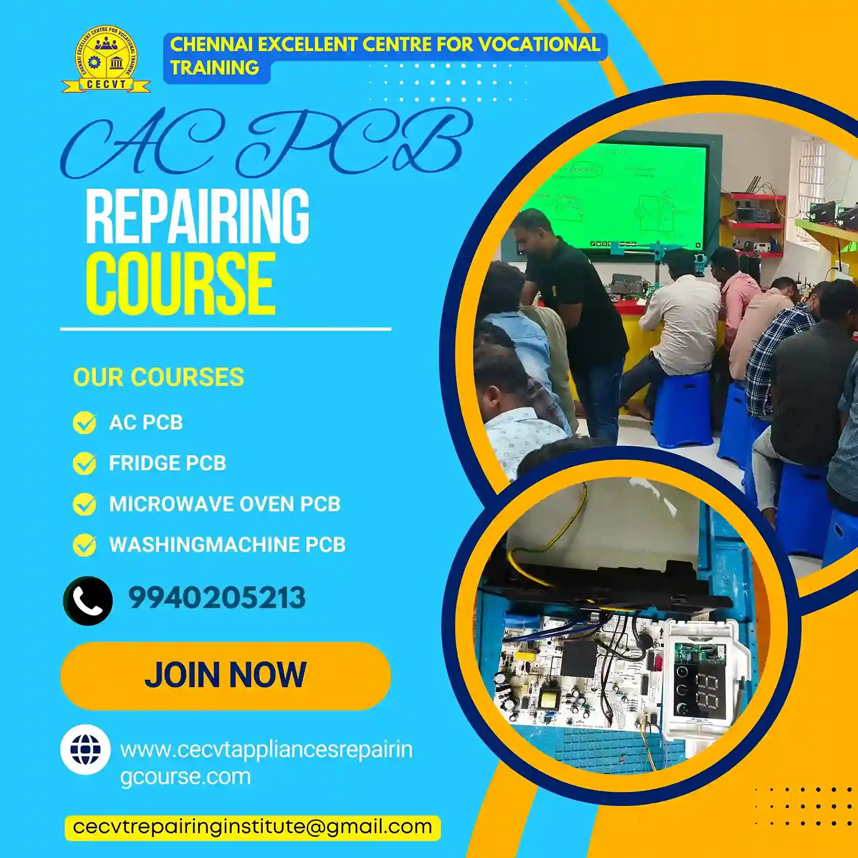 AC PCB Repairing Course in Angul, Odisha