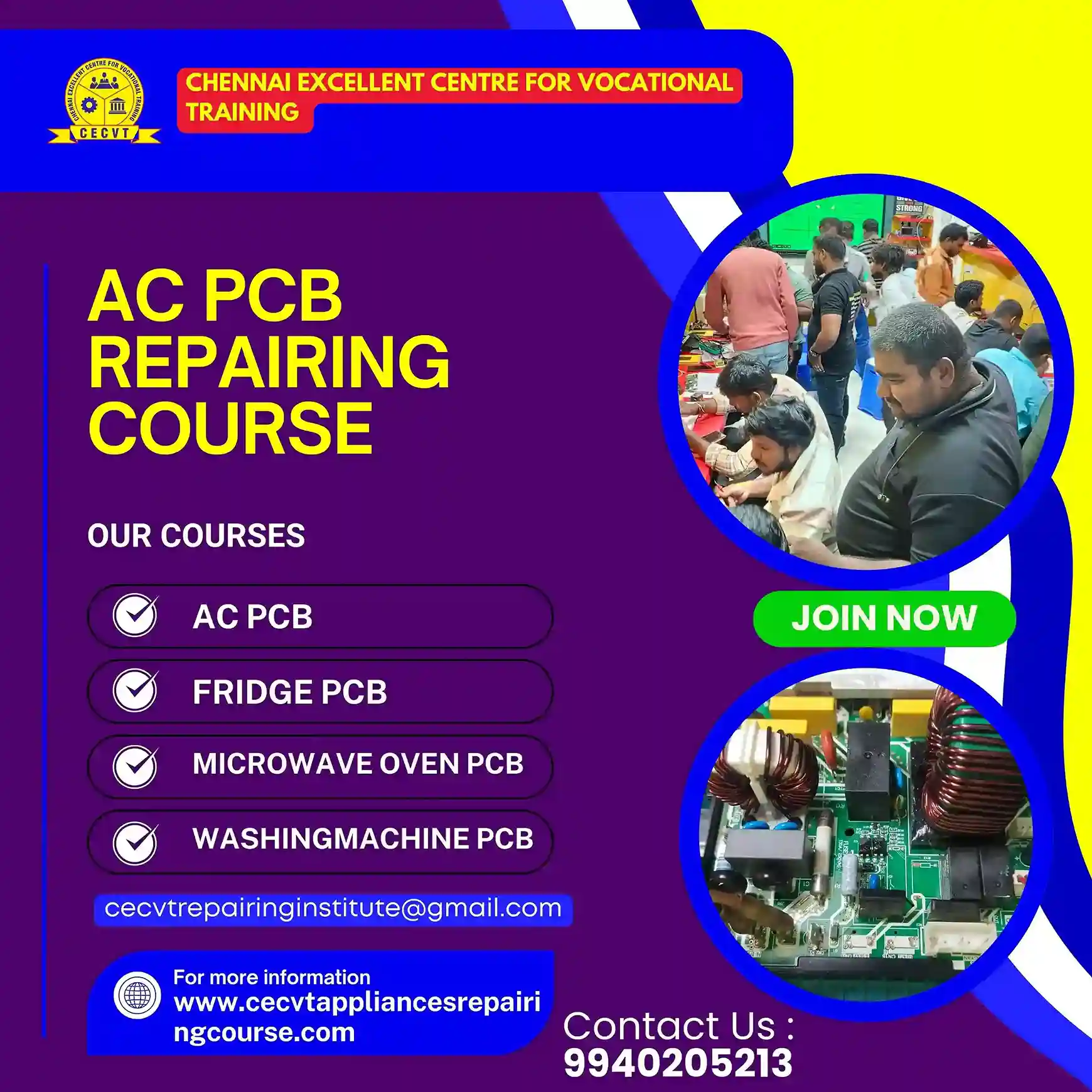 AC PCB Repairing Course in Balangir, Odisha