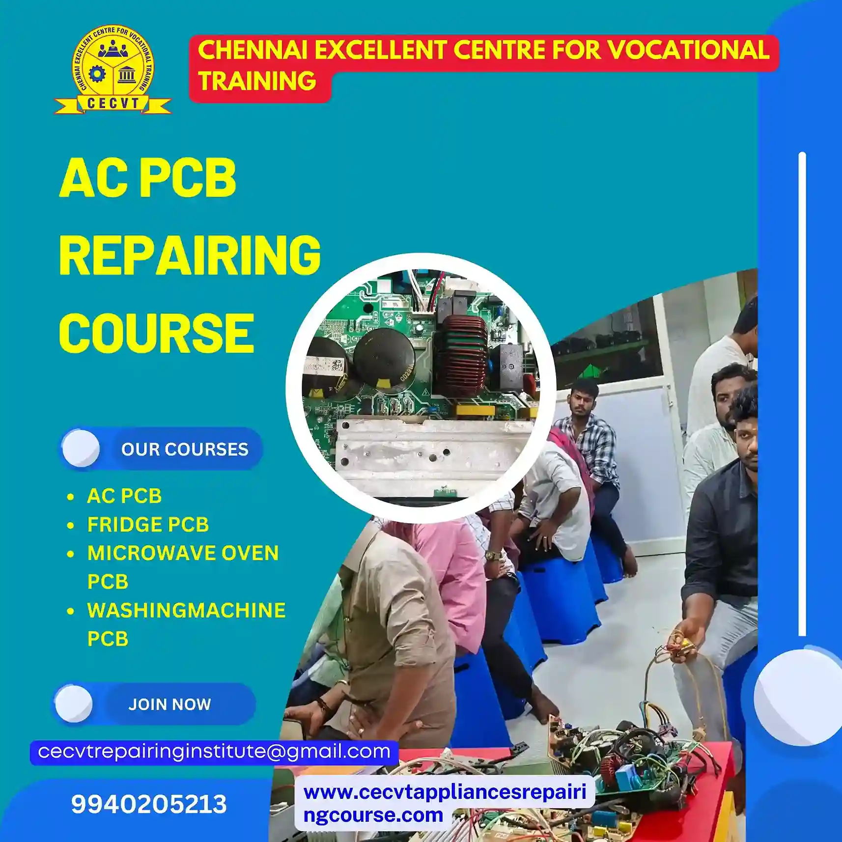 AC PCB Repairing Course in Bargarh, Odisha
