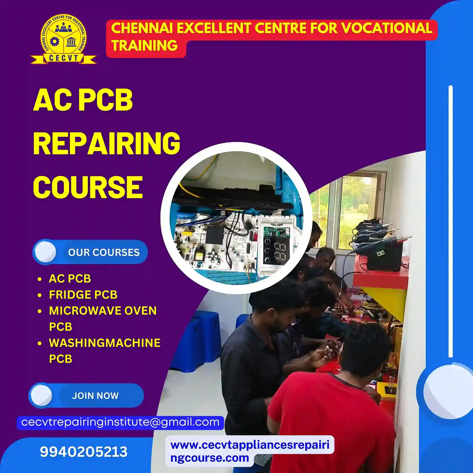 AC PCB Repairing Course in Bargarh, Odisha