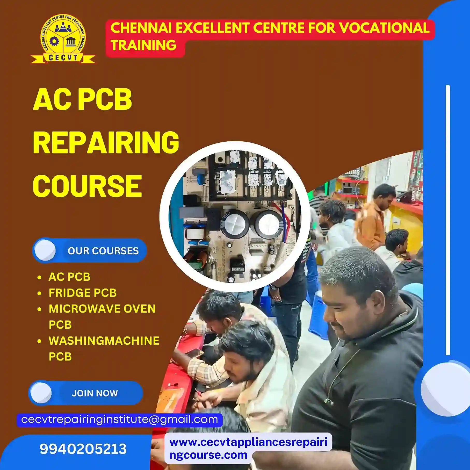 AC PCB Repairing Course in Nagaur, Rajasthan