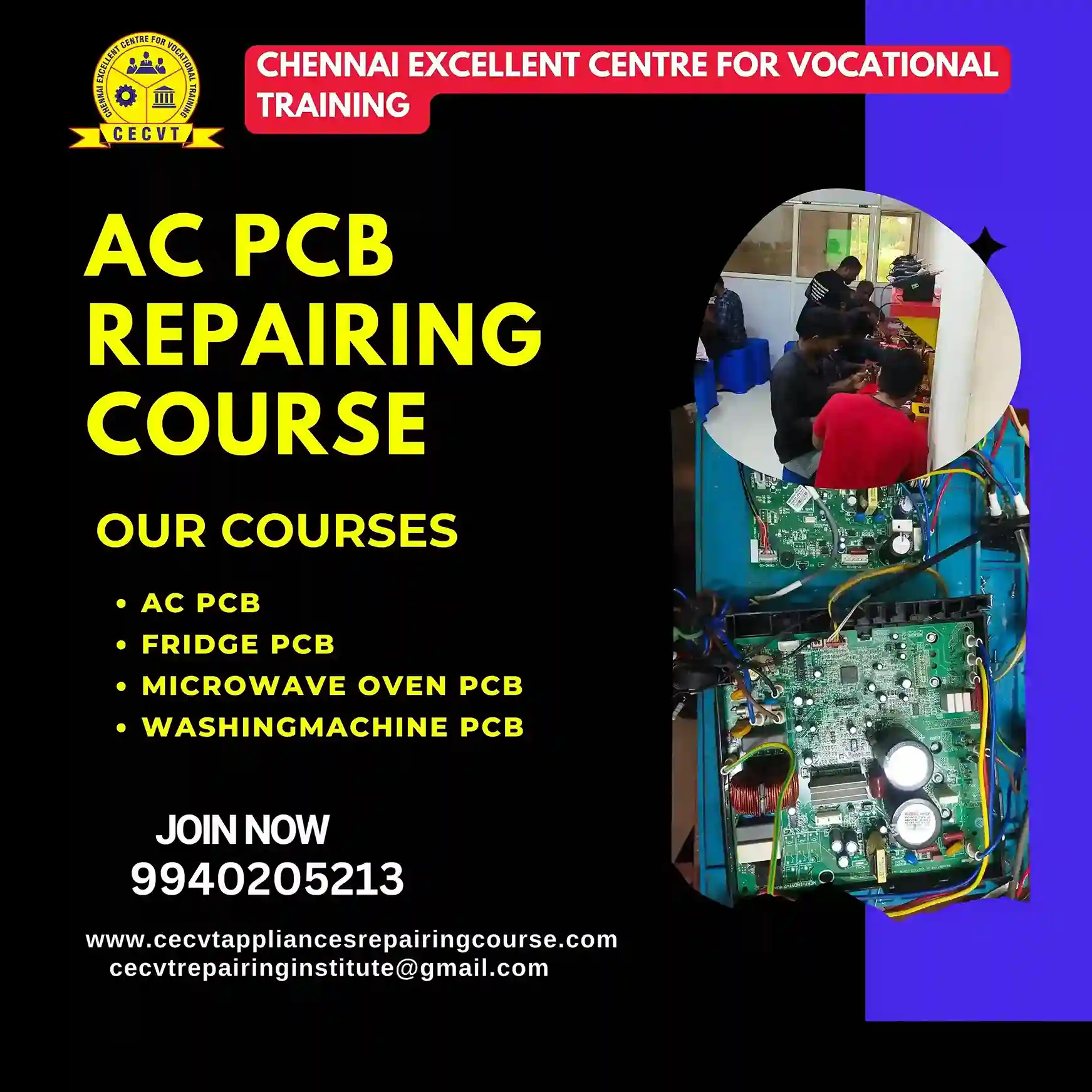 AC PCB Repairing Course in Phalodi, Rajasthan