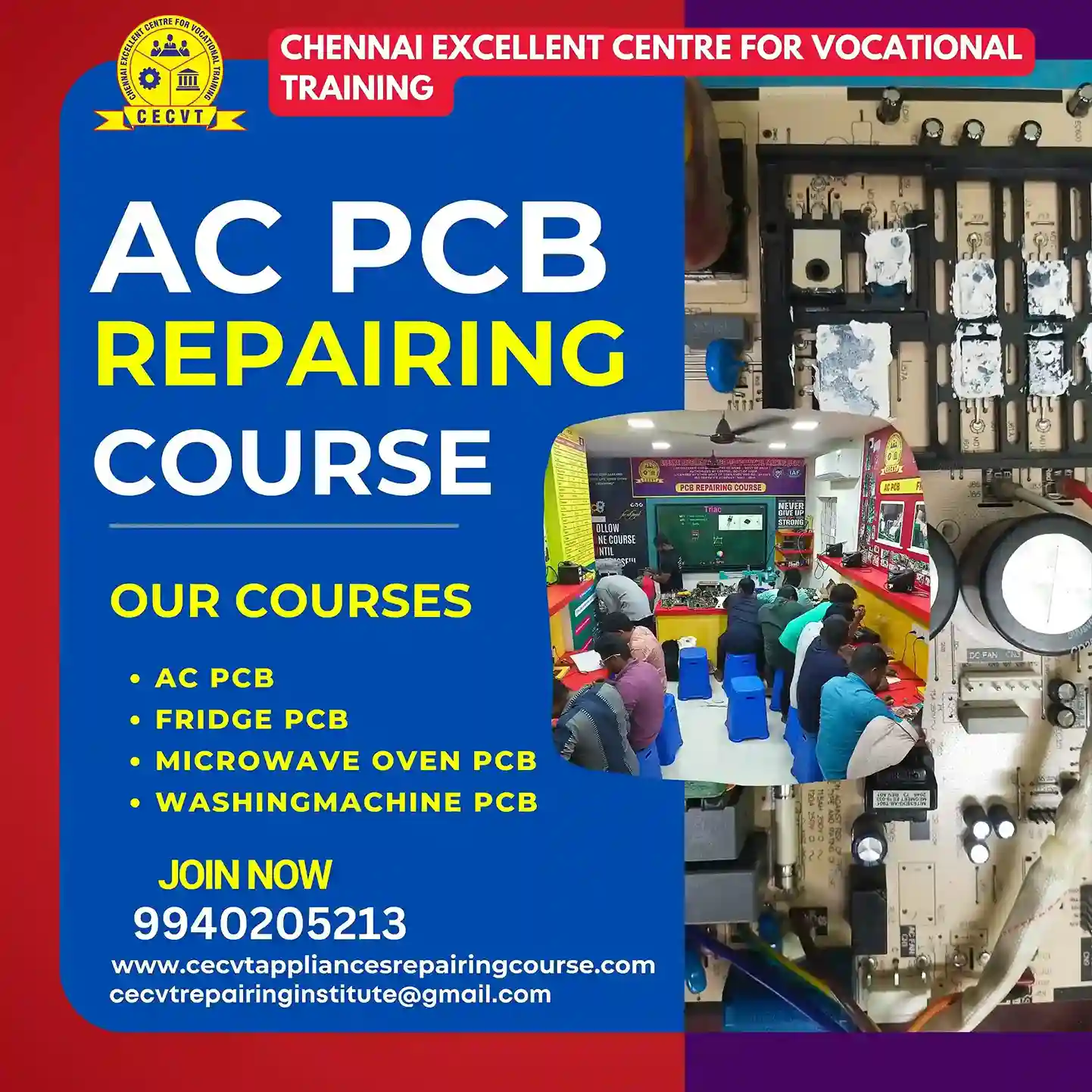 AC PCB Repairing Course in Phalodi, Rajasthan