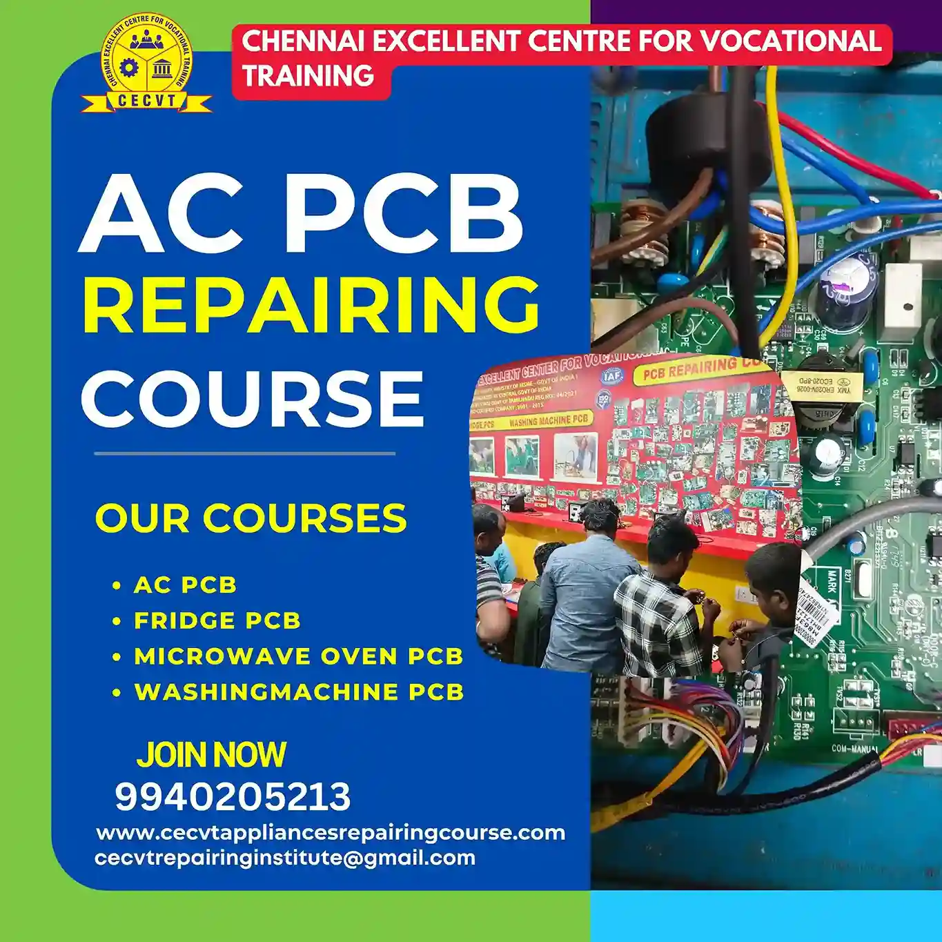 AC PCB Repairing Course in Phalodi, Rajasthan