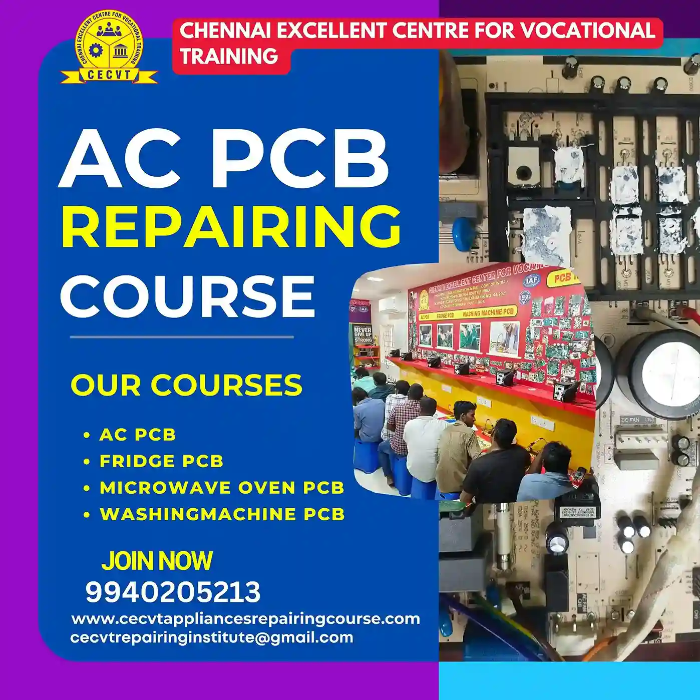 AC PCB Repairing Course in Phalodi, Rajasthan