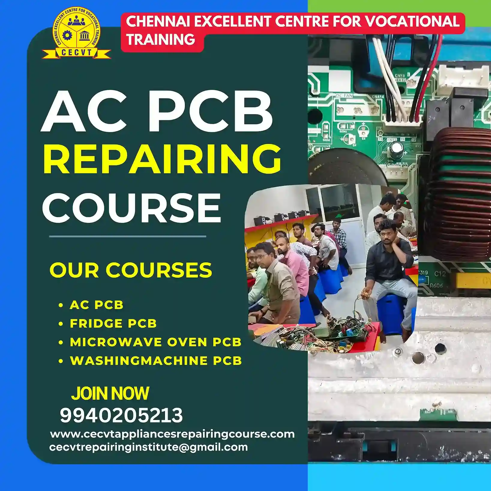 AC PCB Repairing Course in Phalodi, Rajasthan