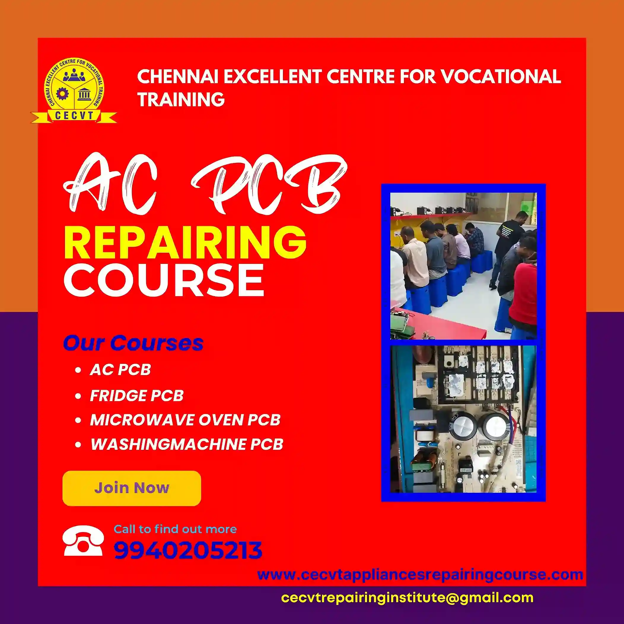 AC PCB Repairing Course in Salumbar, Rajasthan