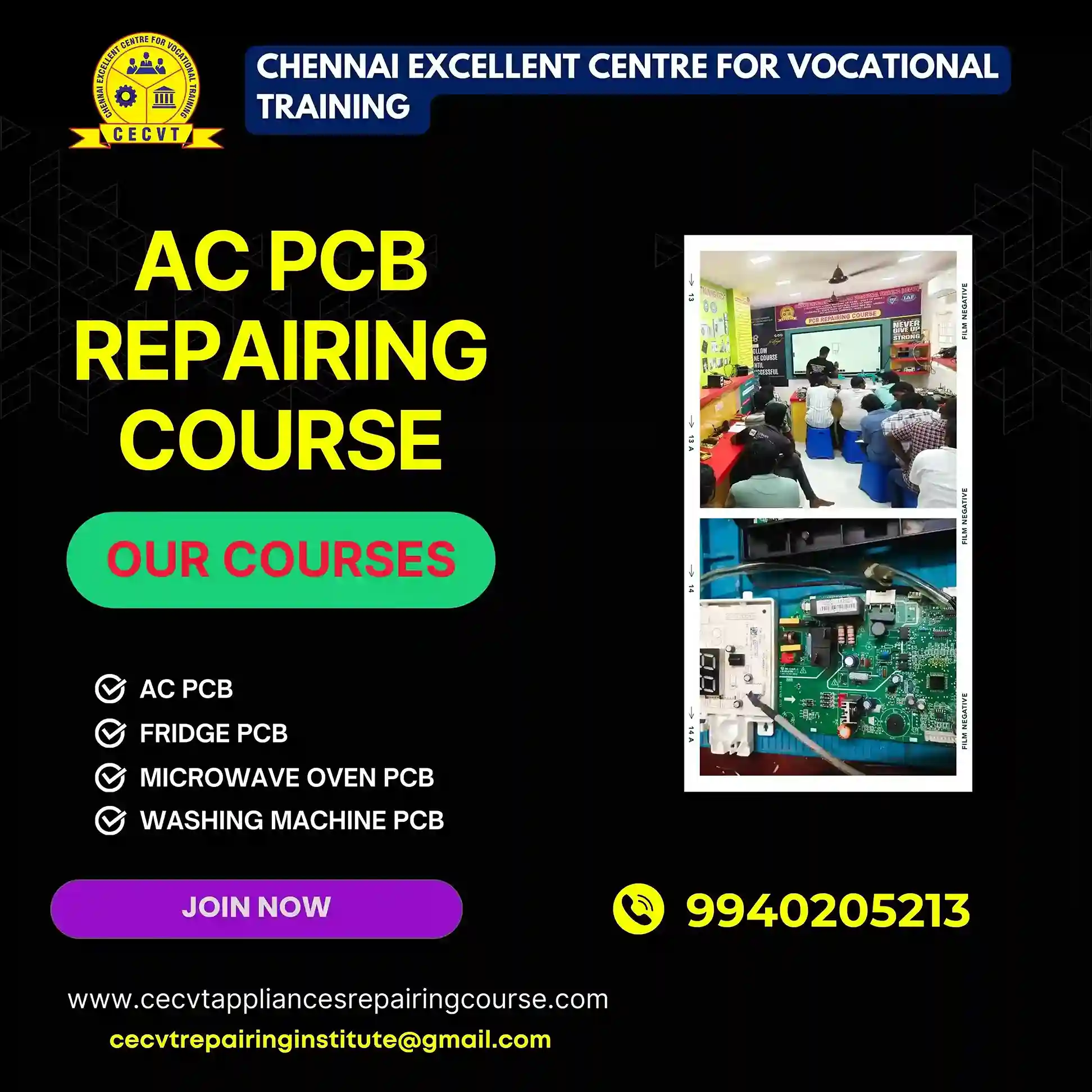 AC PCB Repairing Course in Sawai Madhopur, Rajasthan