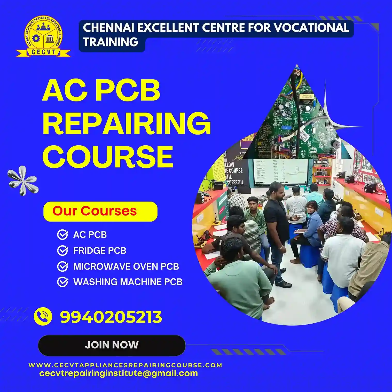 AC PCB Repairing Course in Sawai Madhopur, Rajasthan