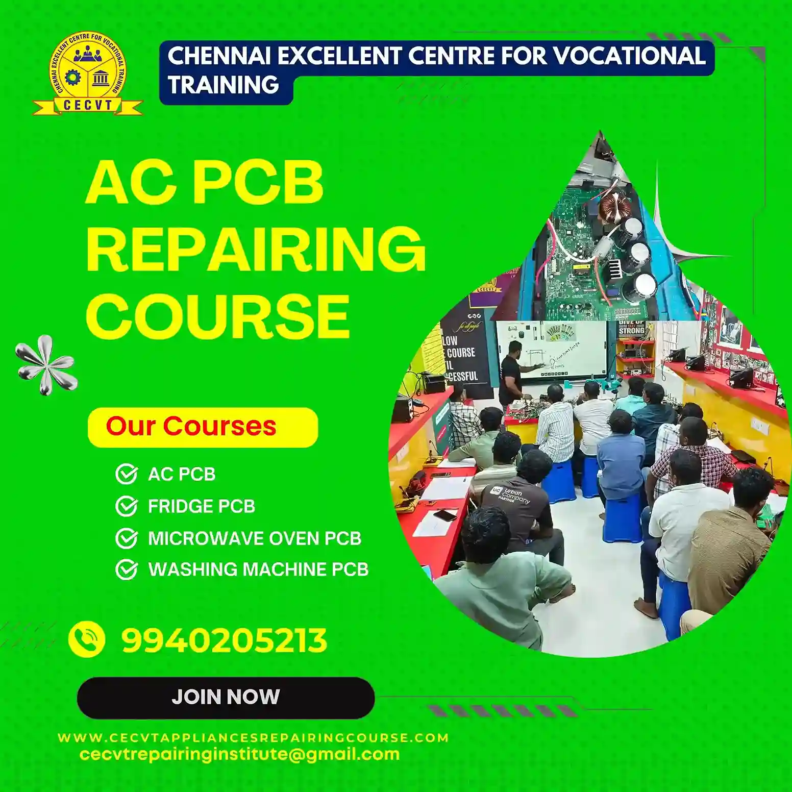 AC PCB Repairing Course in Sawai Madhopur, Rajasthan