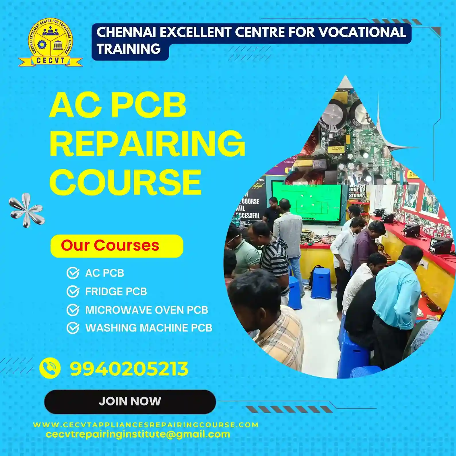 AC PCB Repairing Course in Sawai Madhopur, Rajasthan