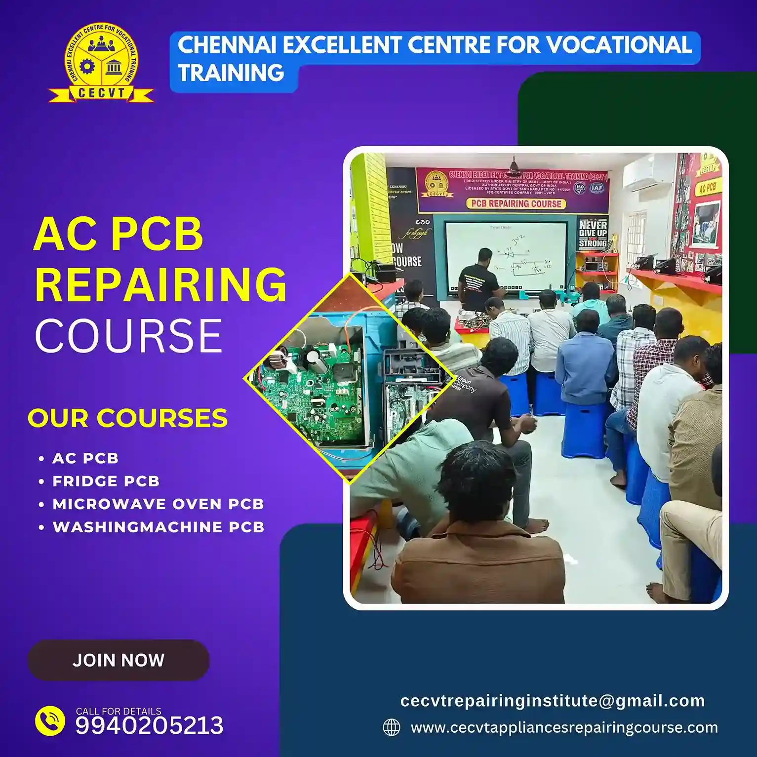 AC PCB Repairing Course in Shahpura, Rajasthan