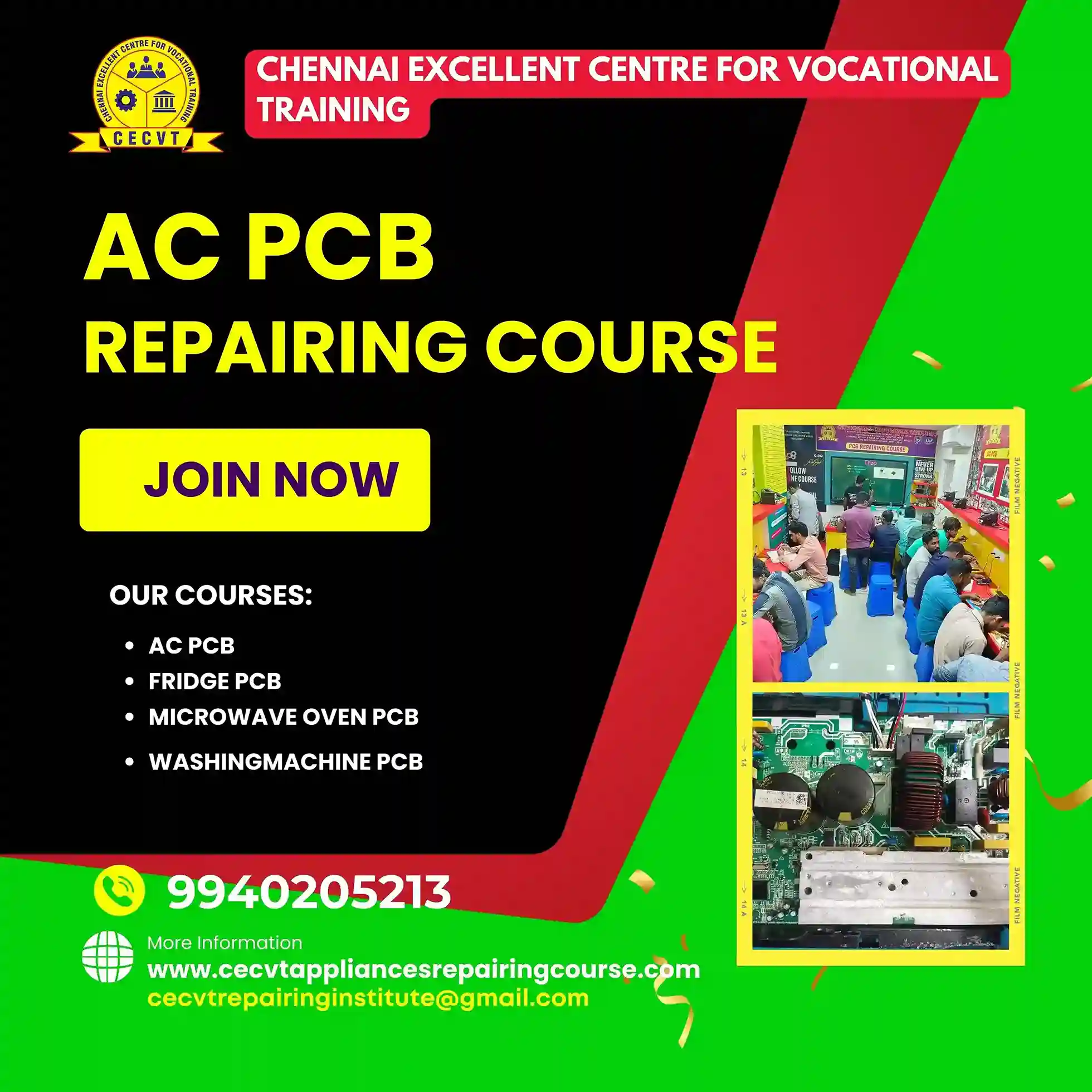 AC PCB Repairing Course in Shahpura, Rajasthan
