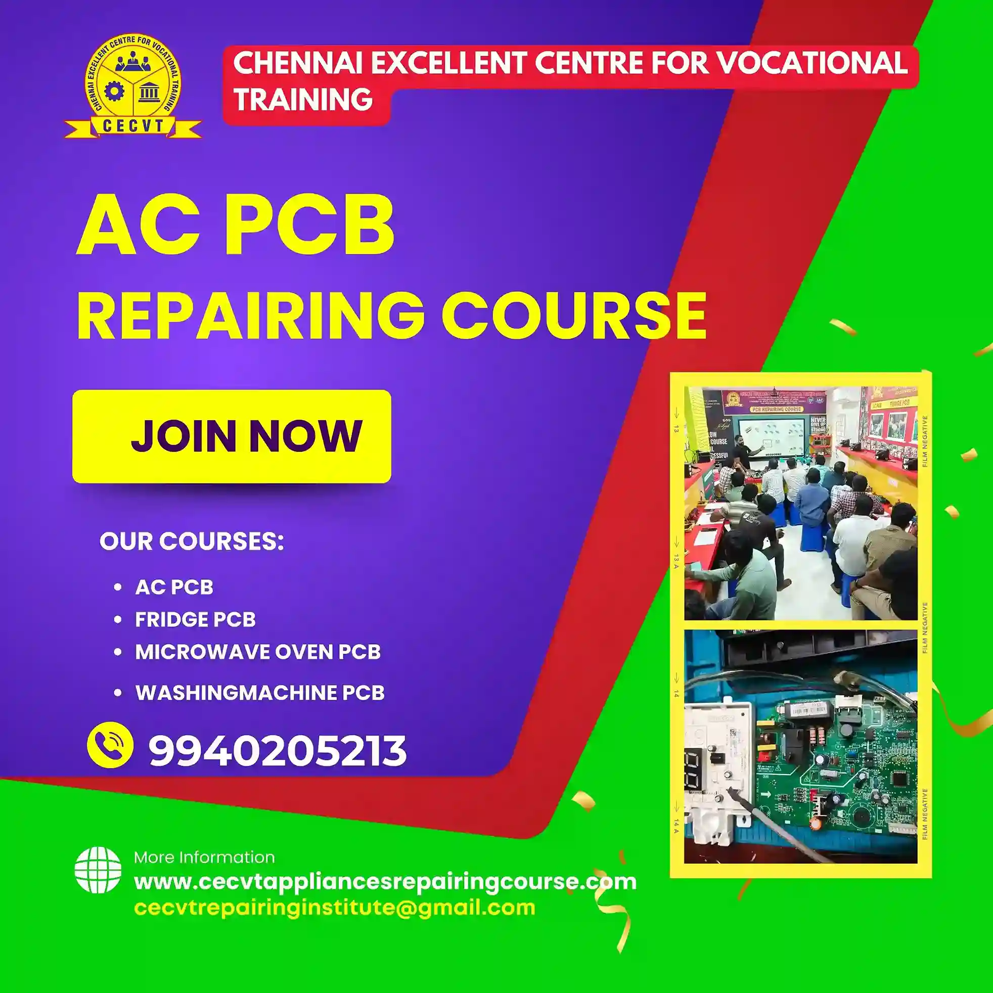 AC PCB Repairing Course in Shahpura, Rajasthan