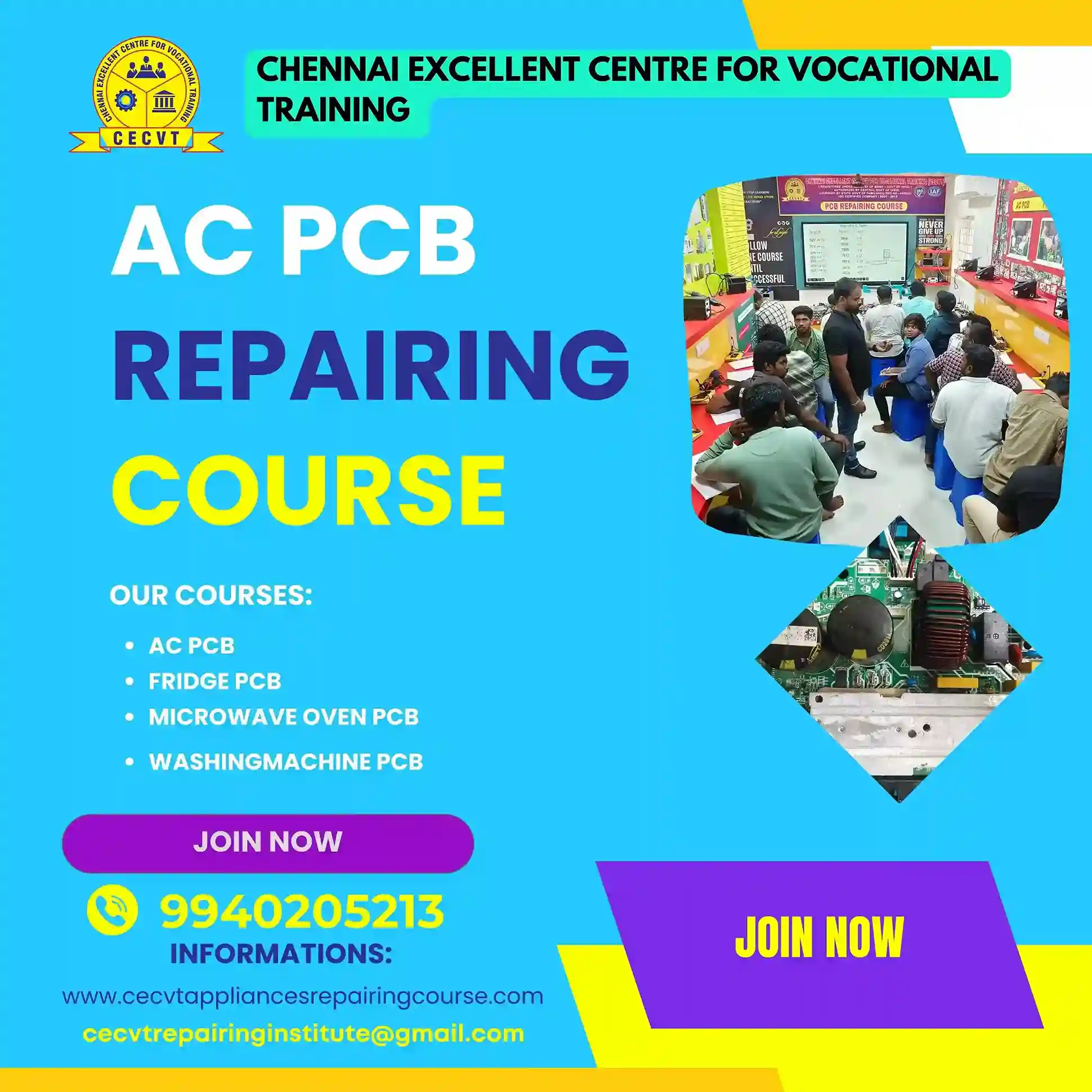 AC PCB Repairing Course in Sikar, Rajasthan