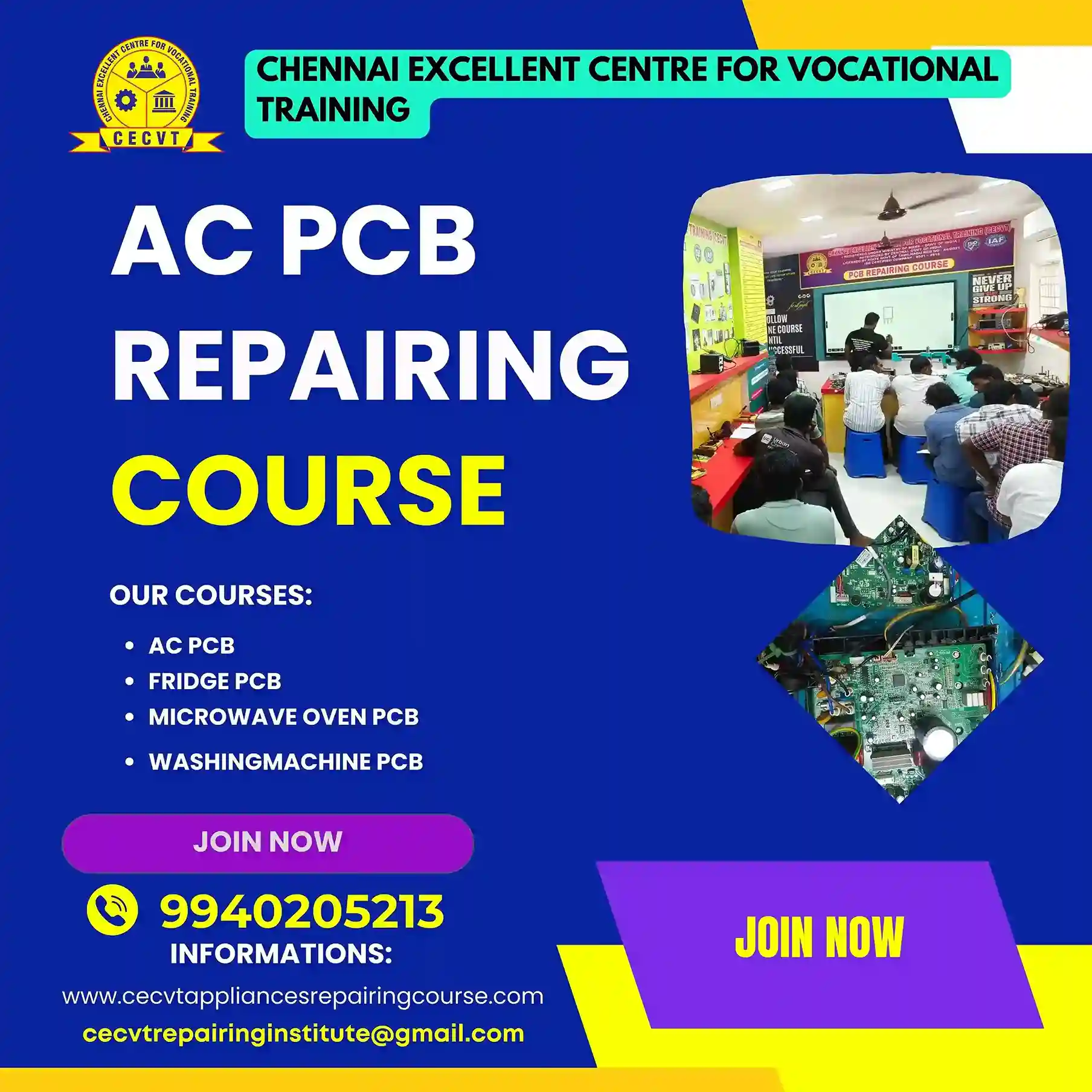 AC PCB Repairing Course in Sikar, Rajasthan