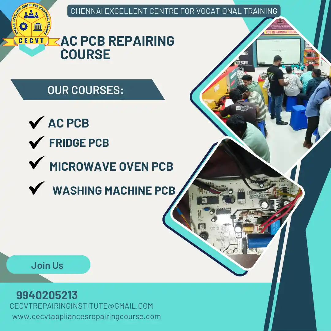 AC PCB Board Mechanic Course in Dindigul Tamil Nadu