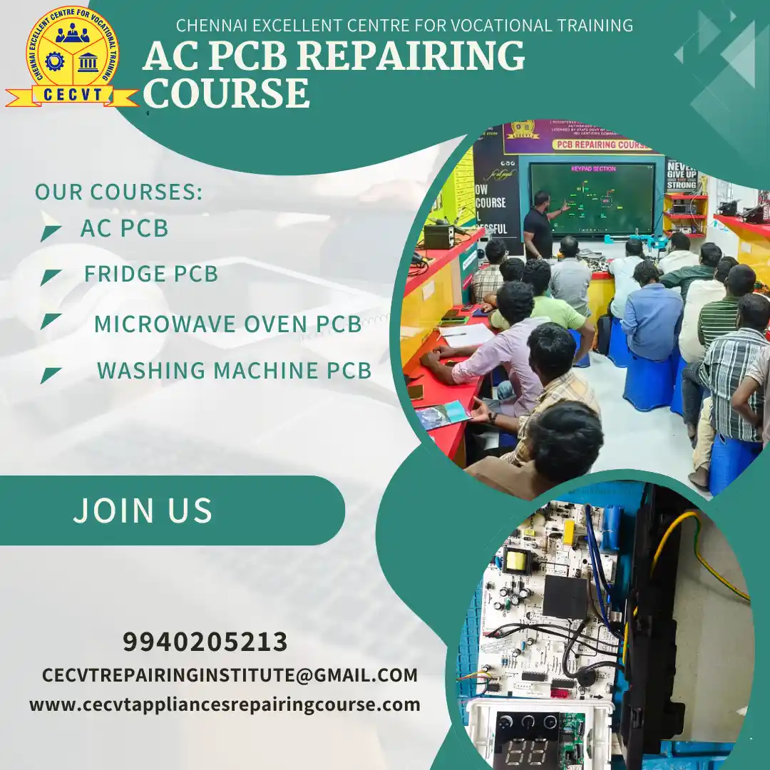 AC PCB Board Mechanic Course in Dindigul Tamil Nadu