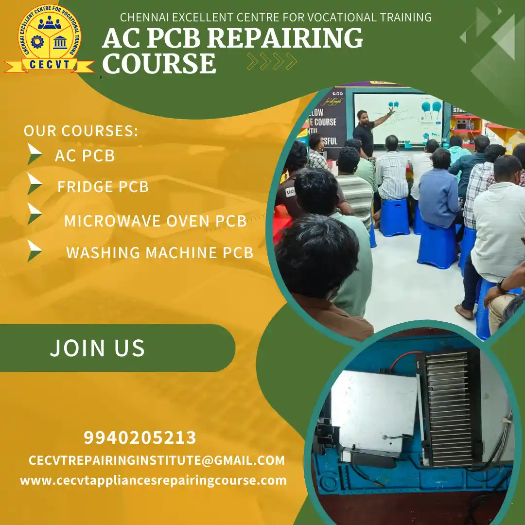 AC PCB Board Mechanic Course in Dindigul Tamil Nadu