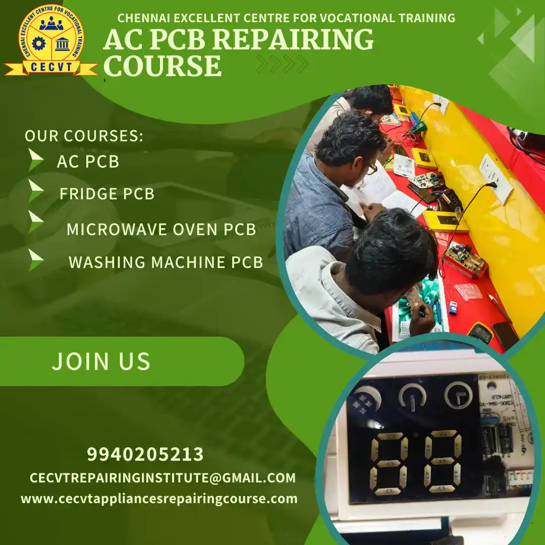 AC PCB Board Mechanic Course in Dindigul Tamil Nadu