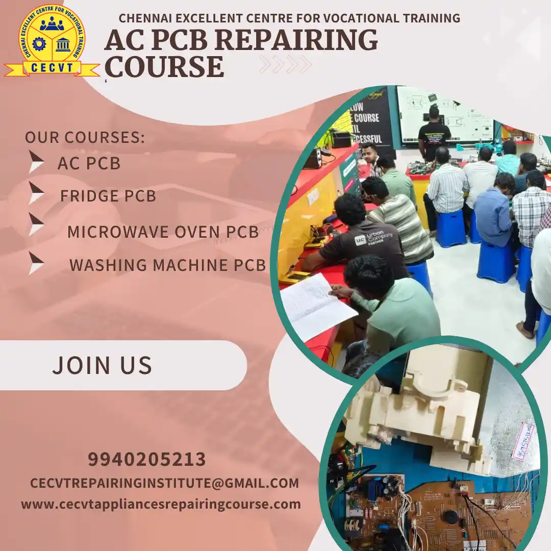 AC PCB Board Mechanic Course in Erode Tamil Nadu