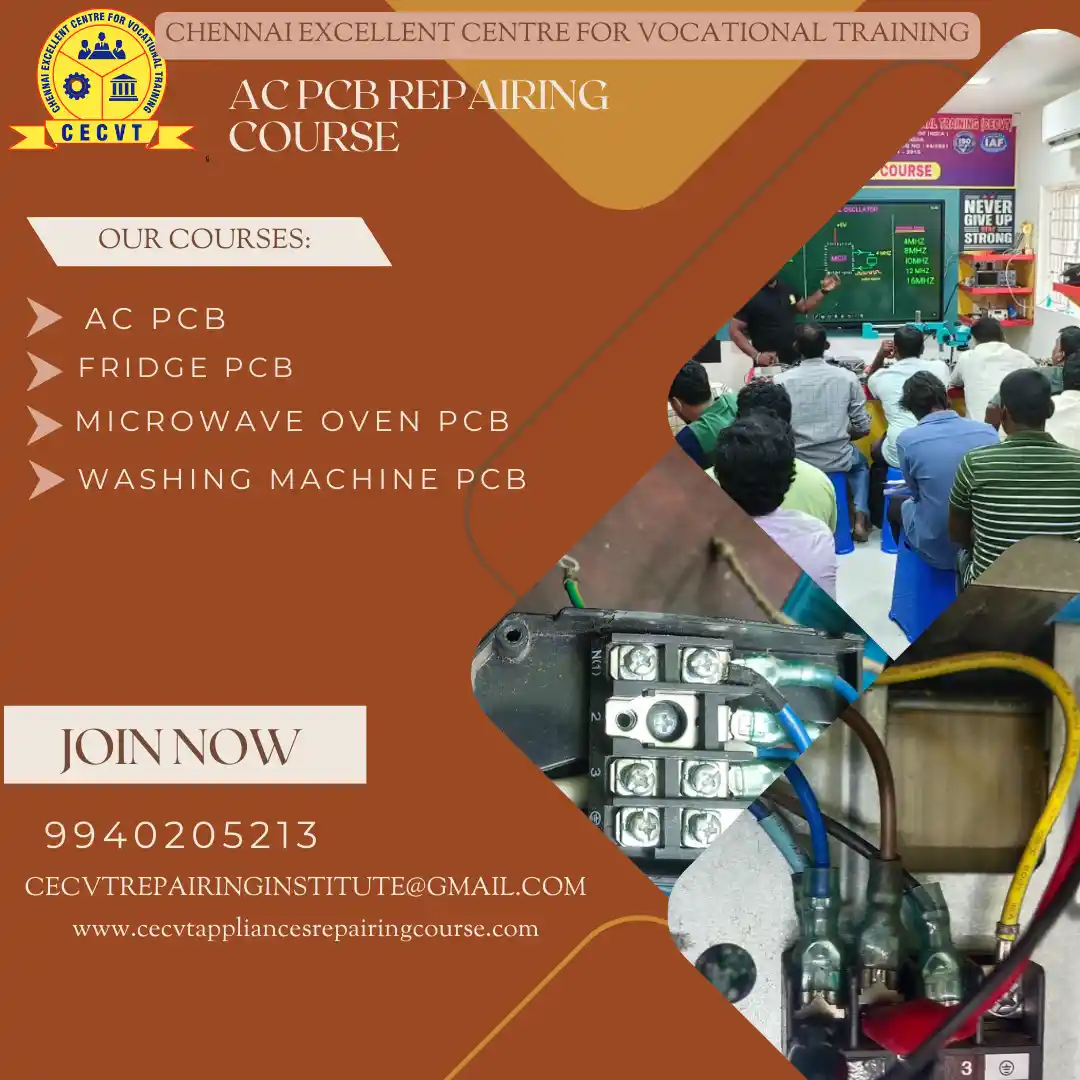 AC PCB Board Mechanic Course in Erode Tamil Nadu