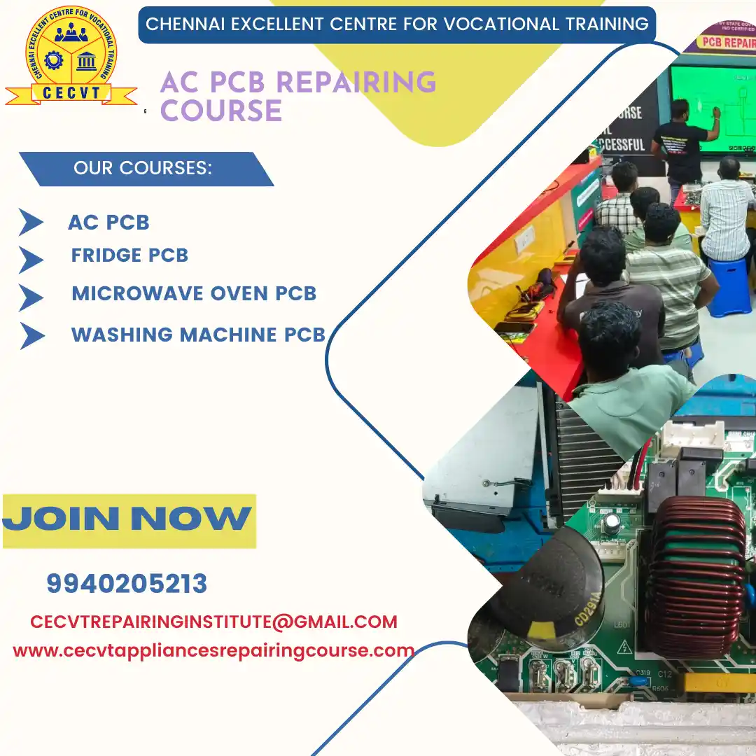 AC PCB Board Mechanic Course in Erode Tamil Nadu