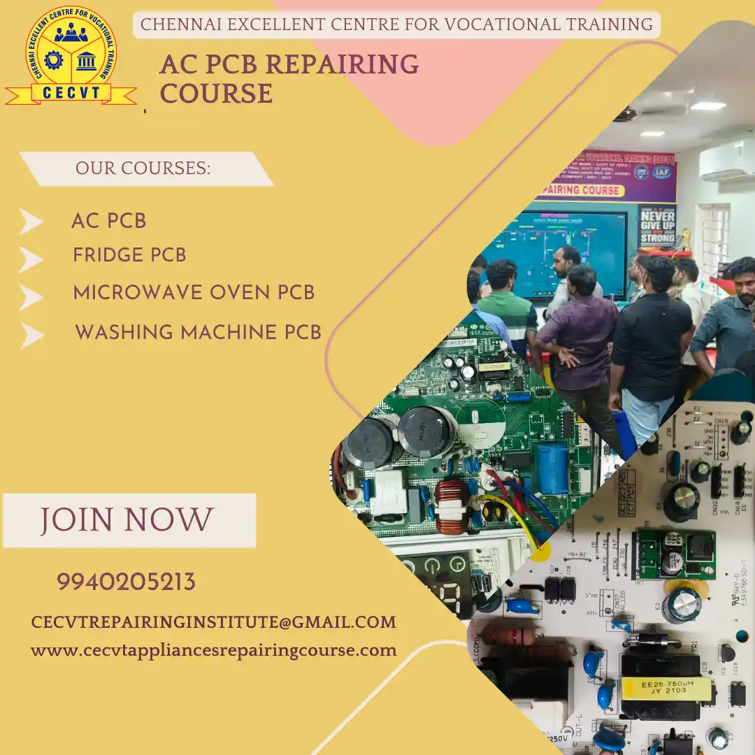 AC PCB Board Mechanic Course in Erode Tamil Nadu