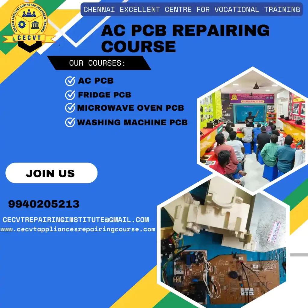 AC PCB Board Mechanic Course in Ariyalur Tamil Nadu