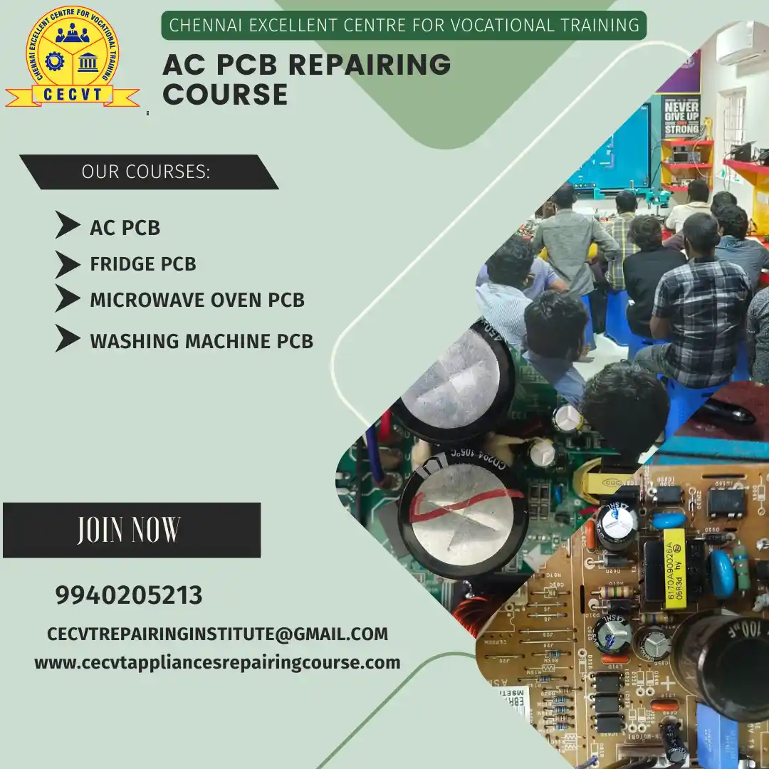AC PCB Board Mechanic Course in Erode Tamil Nadu