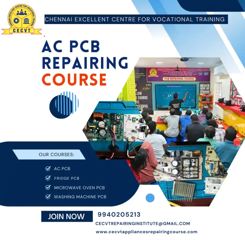 AC PCB Board Mechanic Course in Kallakurichi Tamil Nadu