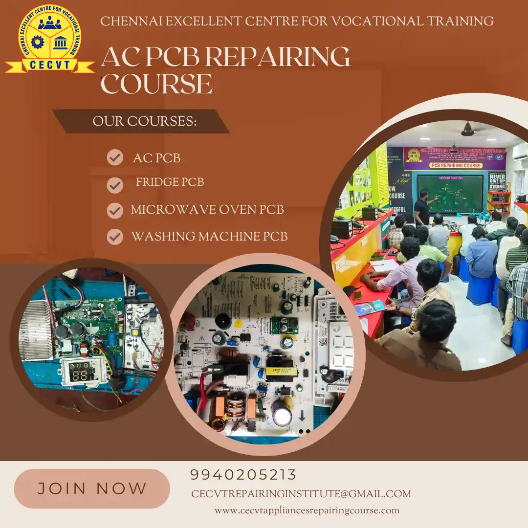 AC PCB Board Mechanic Course in Kancheepuram Tamil Nadu