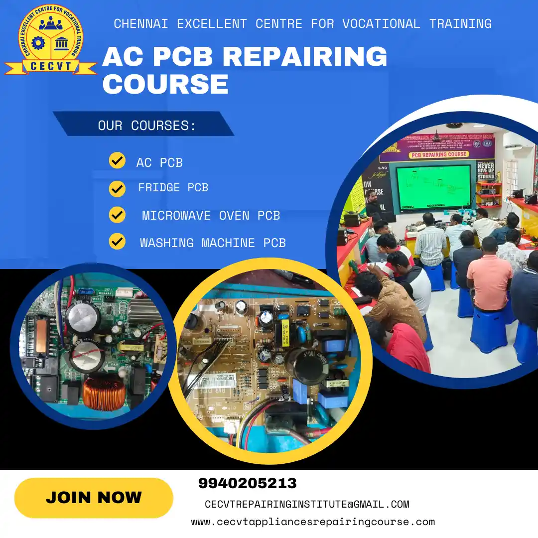 AC PCB Board Mechanic Course in Kancheepuram Tamil Nadu