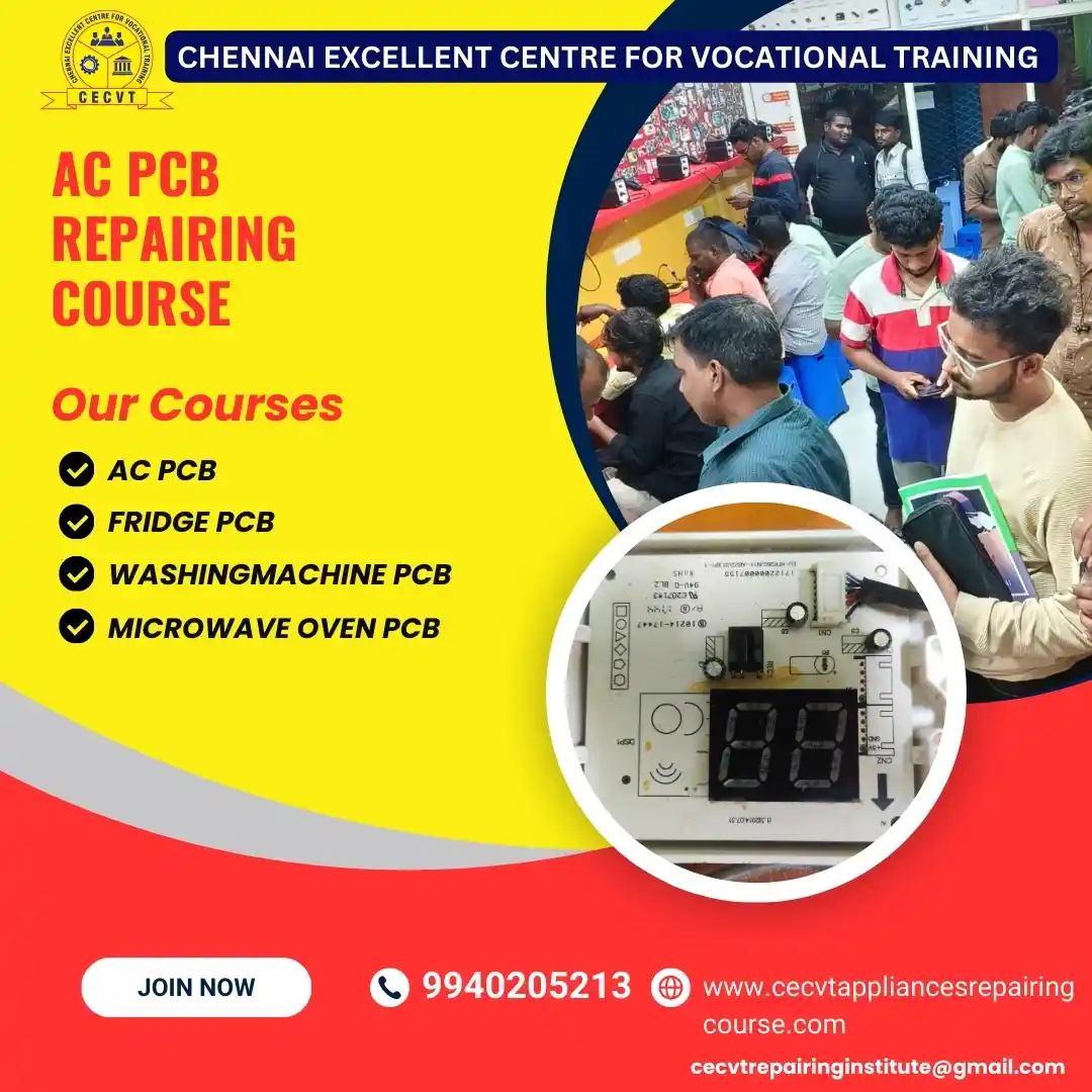 AC PCB Board Mechanic Course in Salumbar Rajasthan