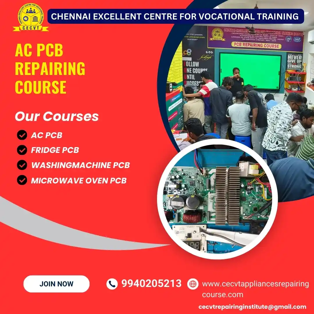 AC PCB Board Mechanic Course in Salumbar Rajasthan