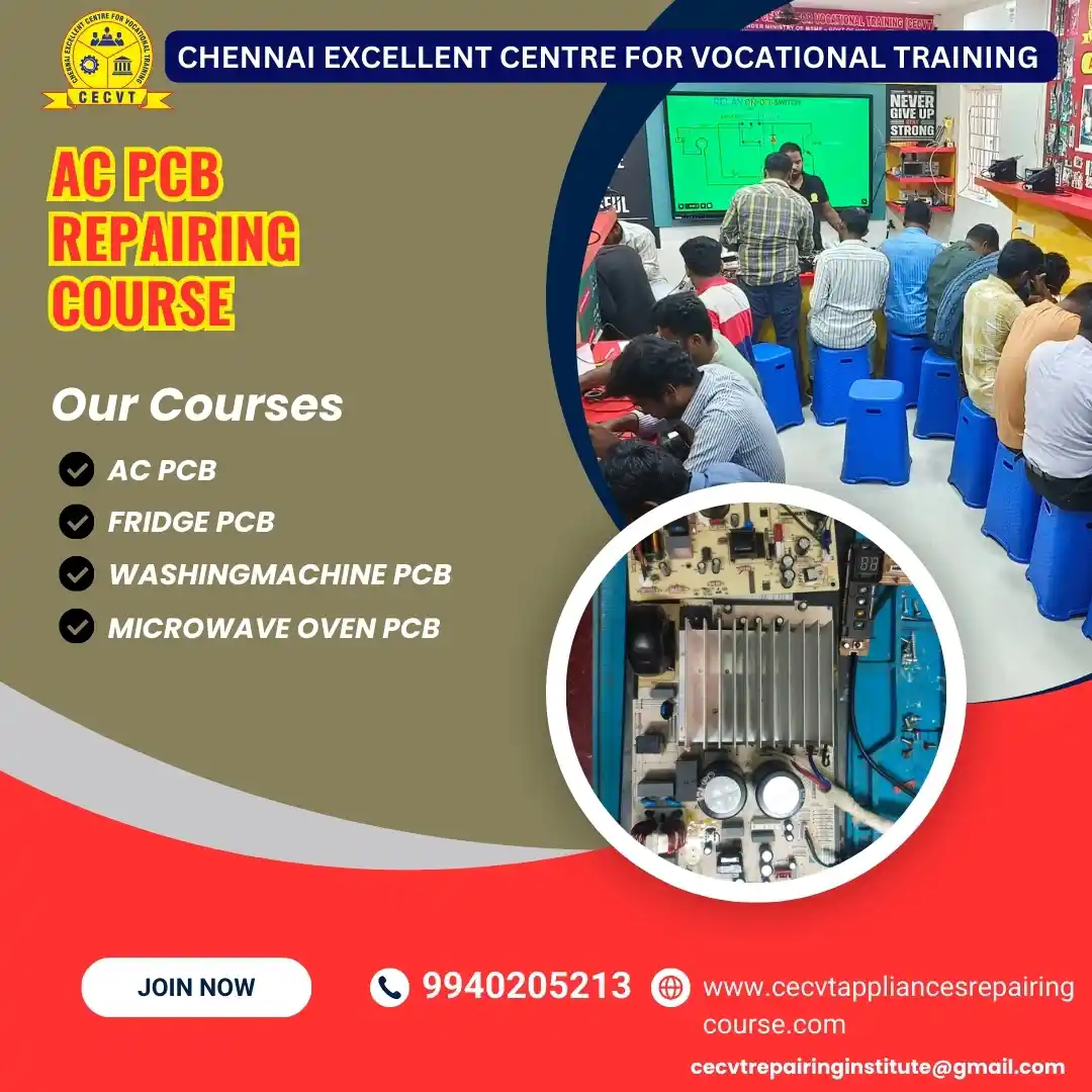 AC PCB Board Mechanic Course in Salumbar Rajasthan