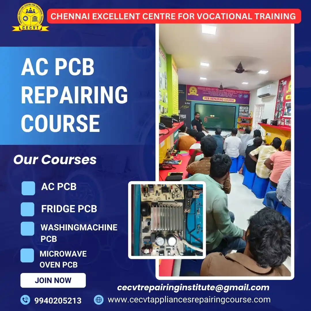 AC PCB Board Mechanic Course in Salumbar Rajasthan