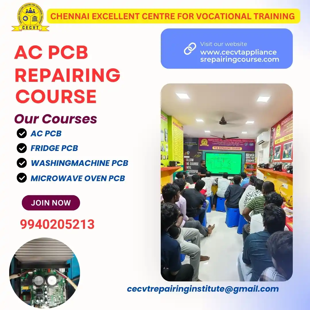 AC PCB Board Mechanic Course in Sanchore Rajasthan