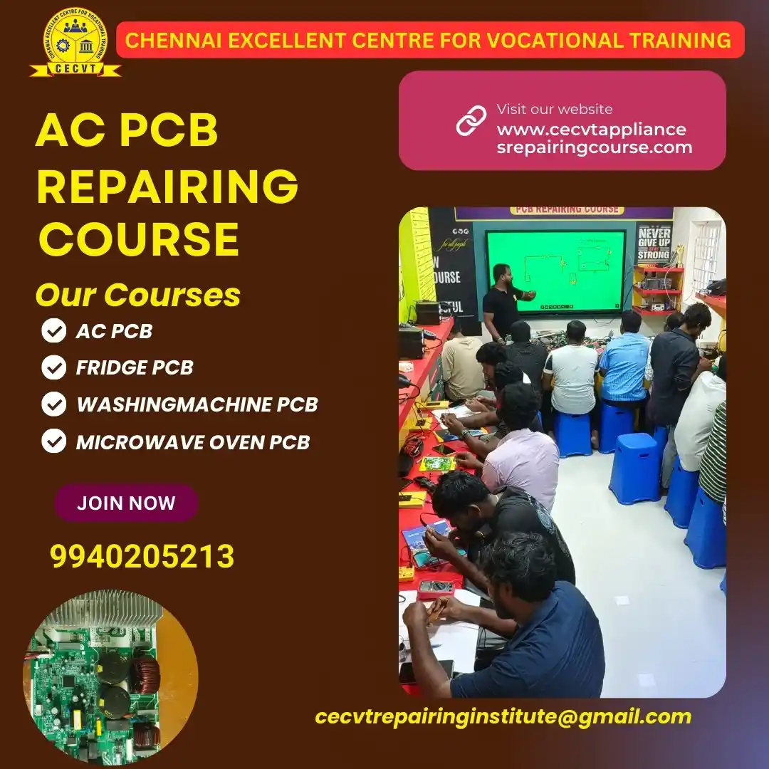AC PCB Board Mechanic Course in Sanchore Rajasthan