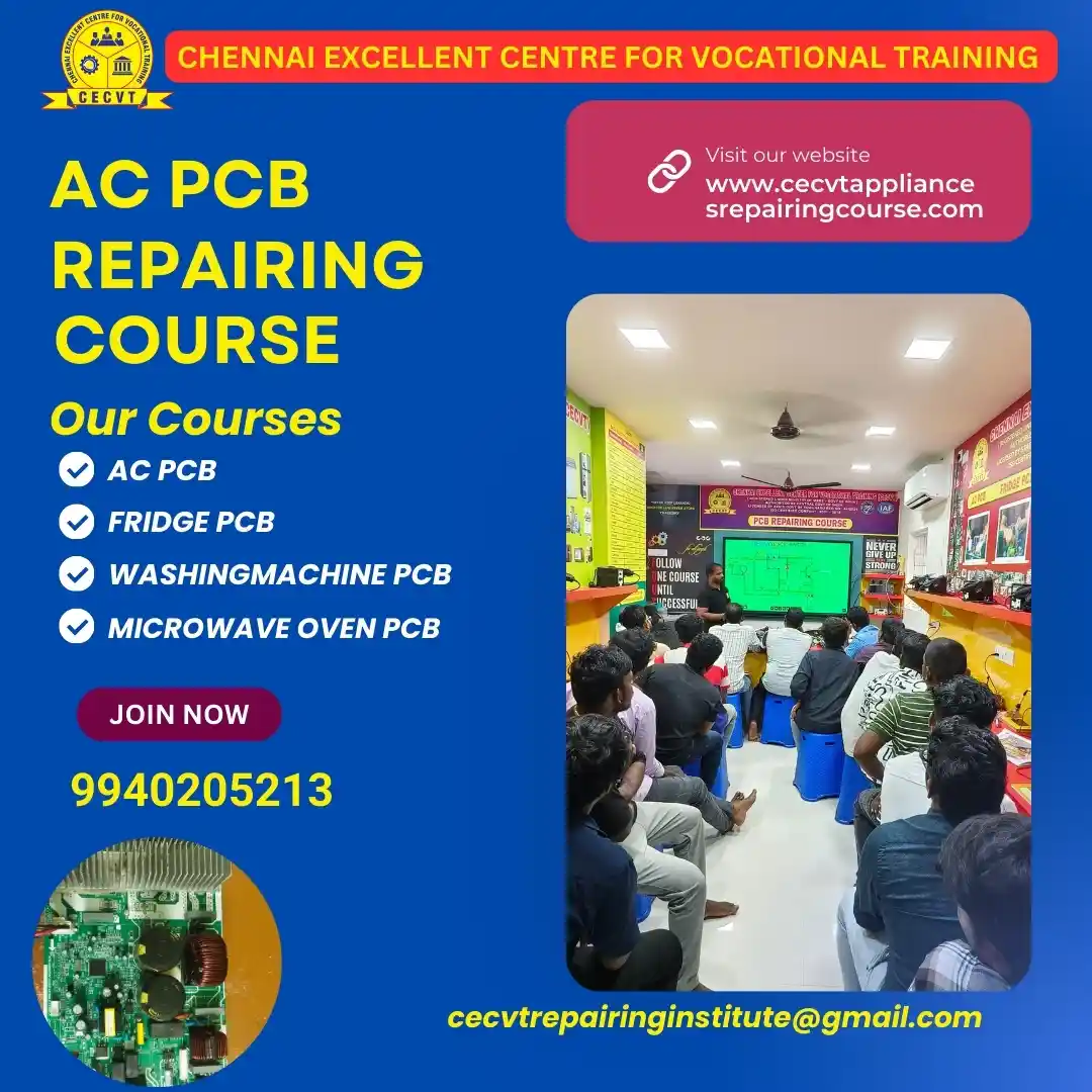 AC PCB Board Mechanic Course in Sanchore Rajasthan