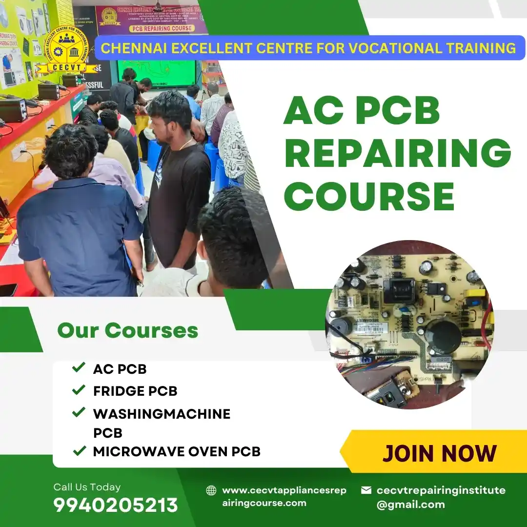 AC PCB Board Mechanic Course in Sirohi Rajasthan