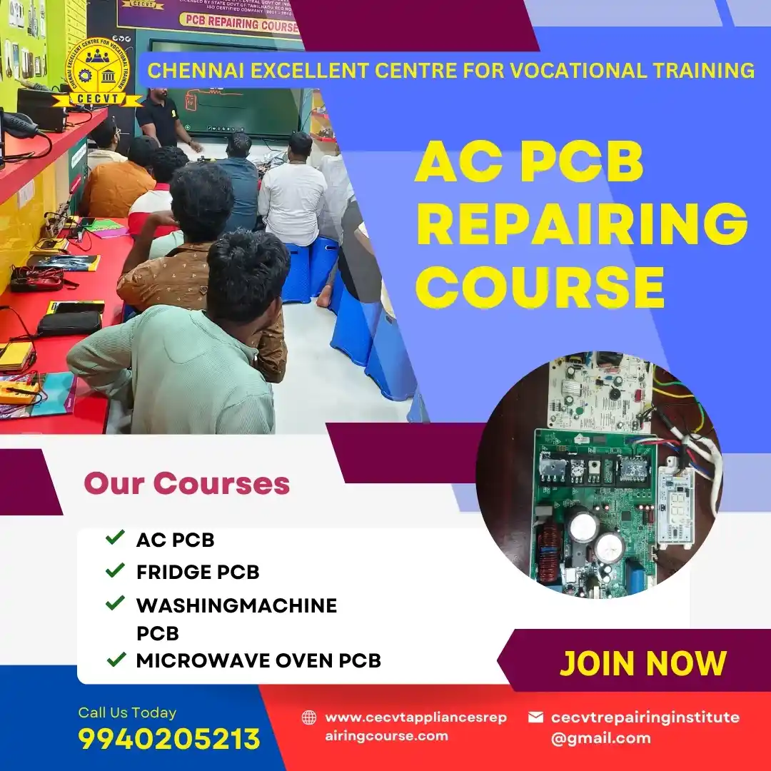 AC PCB Board Mechanic Course in Sirohi Rajasthan