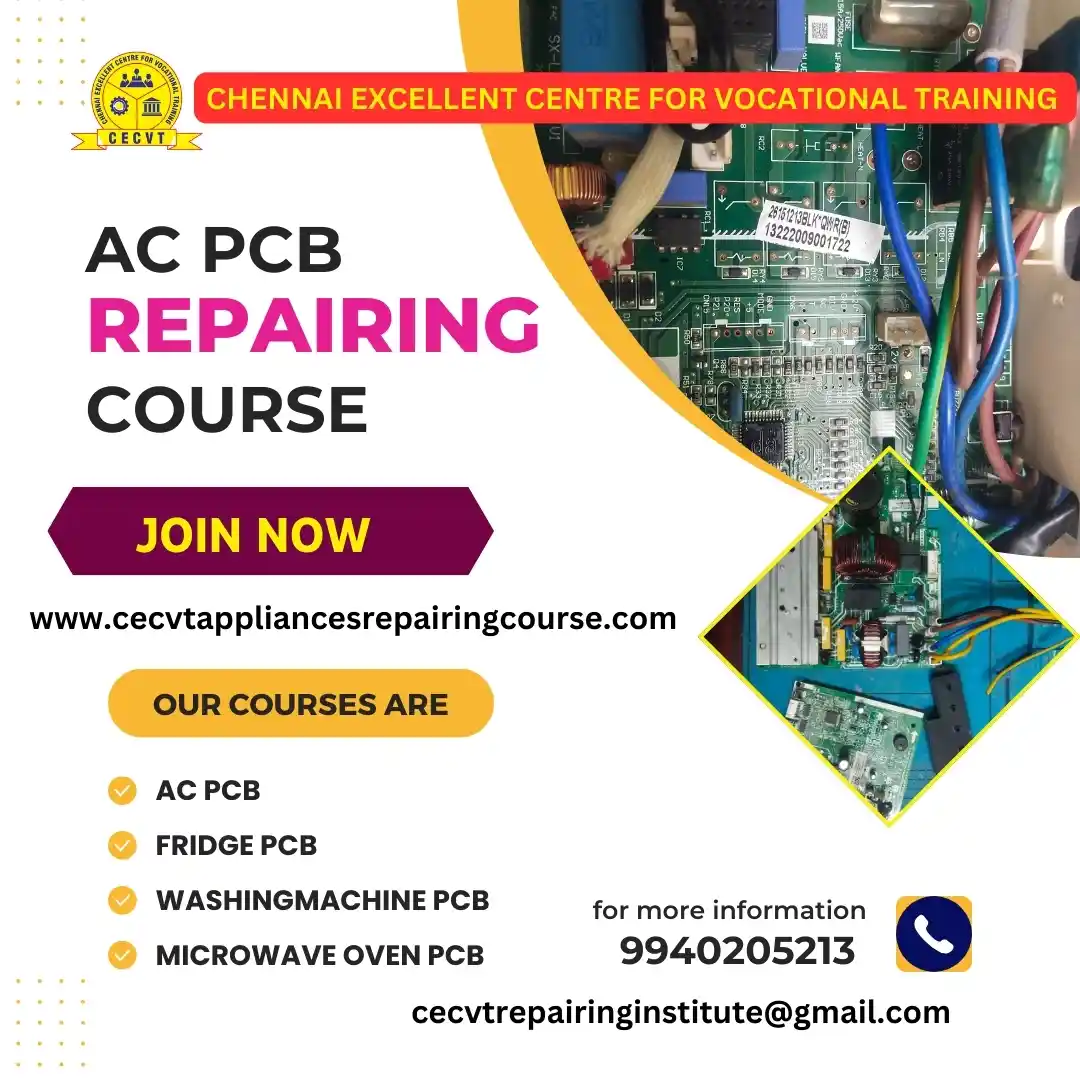 AC PCB Board Mechanic Course in Sirohi Rajasthan