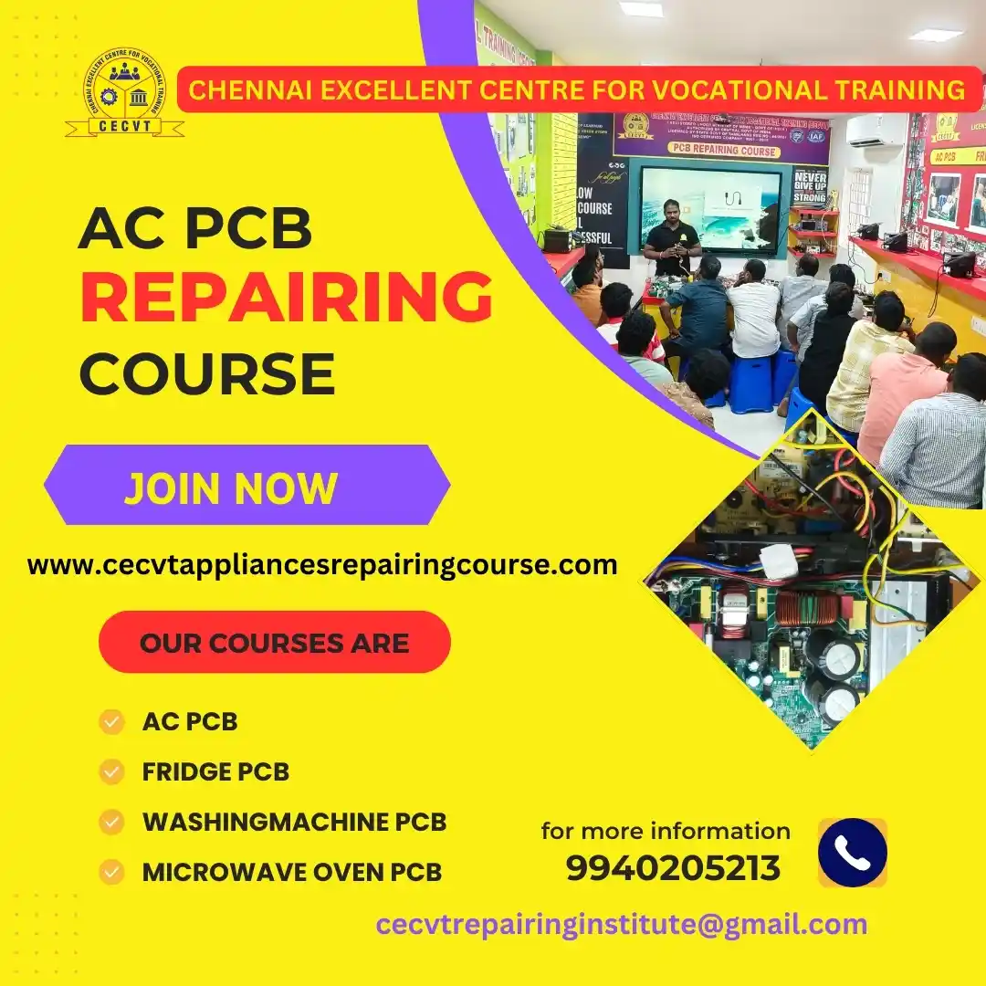 AC PCB Board Mechanic Course in Sri Ganganagar Rajasthan