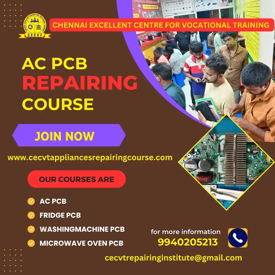 AC PCB Board Mechanic Course in Sri Ganganagar Rajasthan