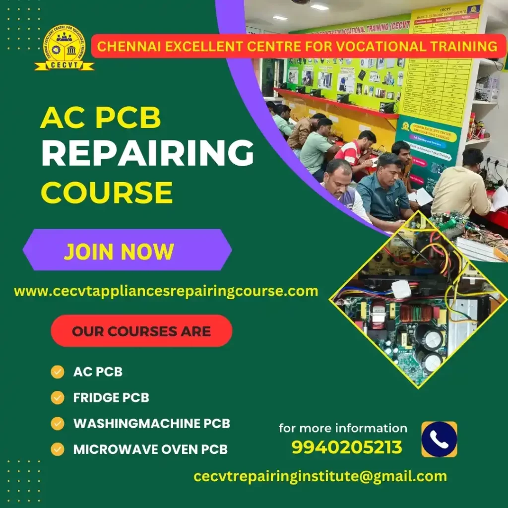 AC PCB Board Mechanic Course in Sri Ganganagar Rajasthan