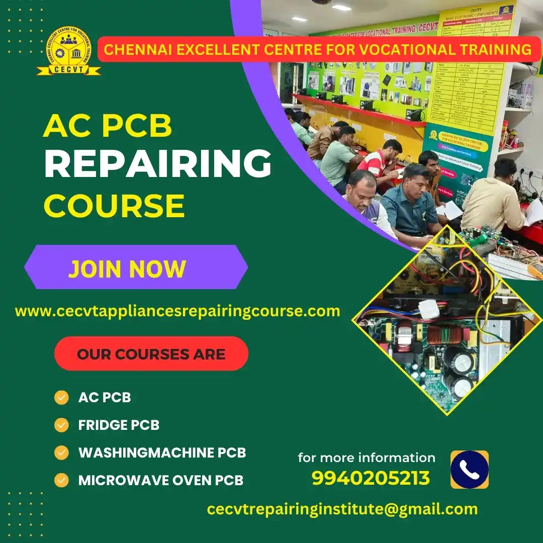 AC PCB Board Mechanic Course in Sri Ganganagar Rajasthan