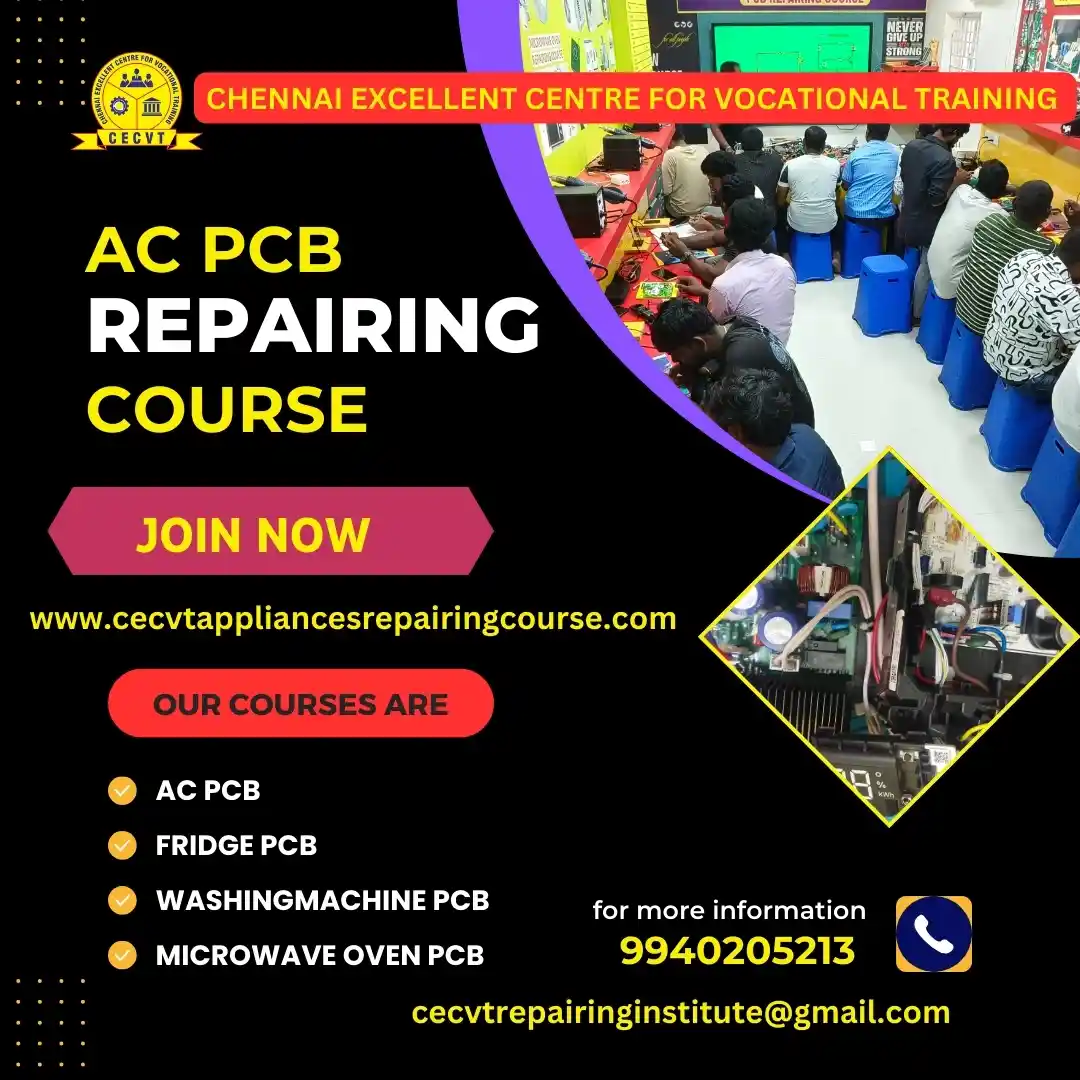 AC PCB Board Mechanic Course in Sri Ganganagar Rajasthan