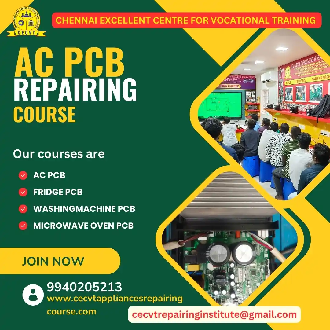 AC PCB Board Mechanic Course in Sri Ganganagar Rajasthan