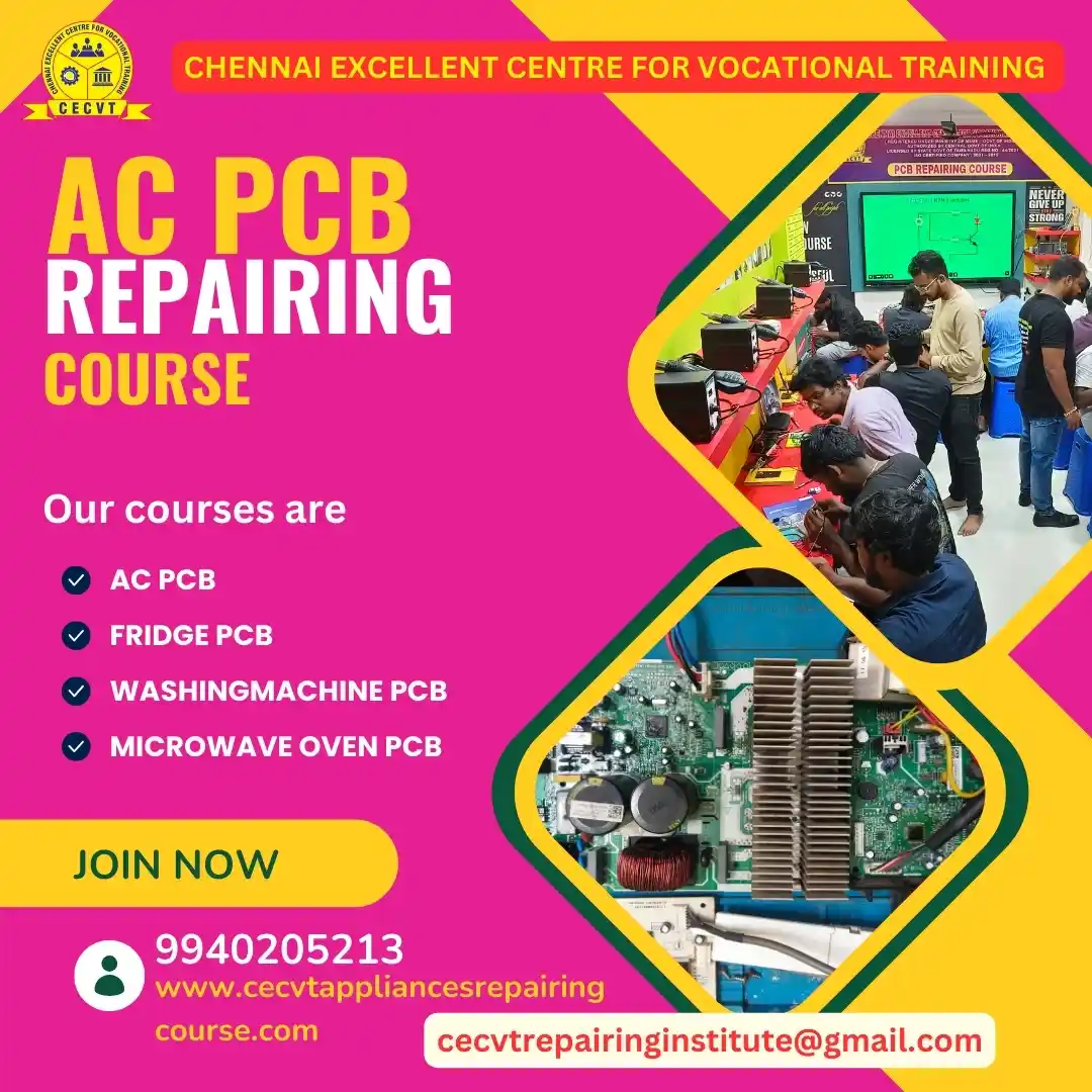 AC PCB Board Mechanic Course in Sri Ganganagar Rajasthan